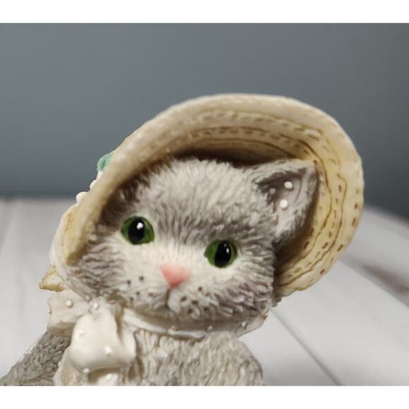 Calico Kittens by Patricia Hillman & Enesco Purr-fect Friend #102687 1994 - Picture 2 of 7